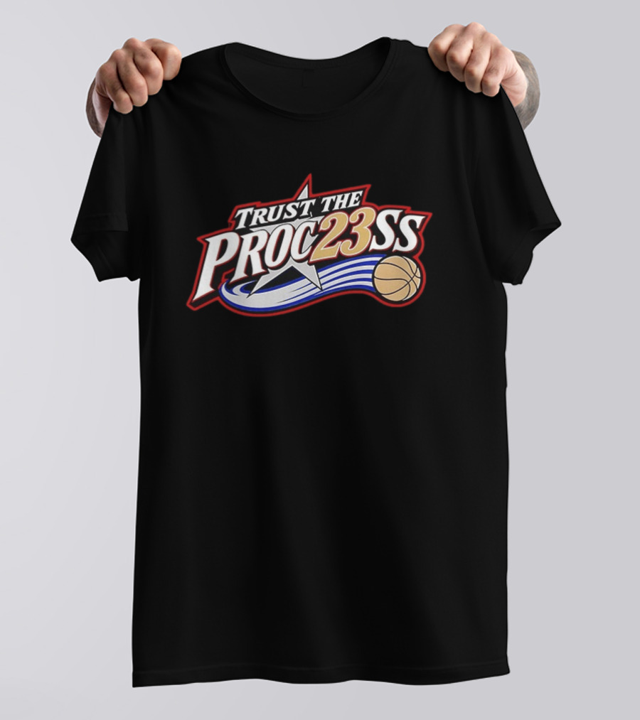 Trust The Proc23ss Michael Jordan Chicago Bulls Basketball Star Player Concept T-Shirt