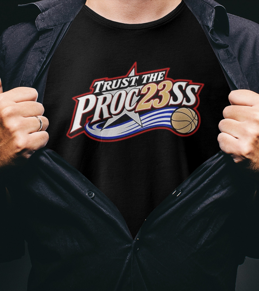 Trust The Proc23ss Michael Jordan Chicago Bulls Basketball Star Player Concept T-Shirt