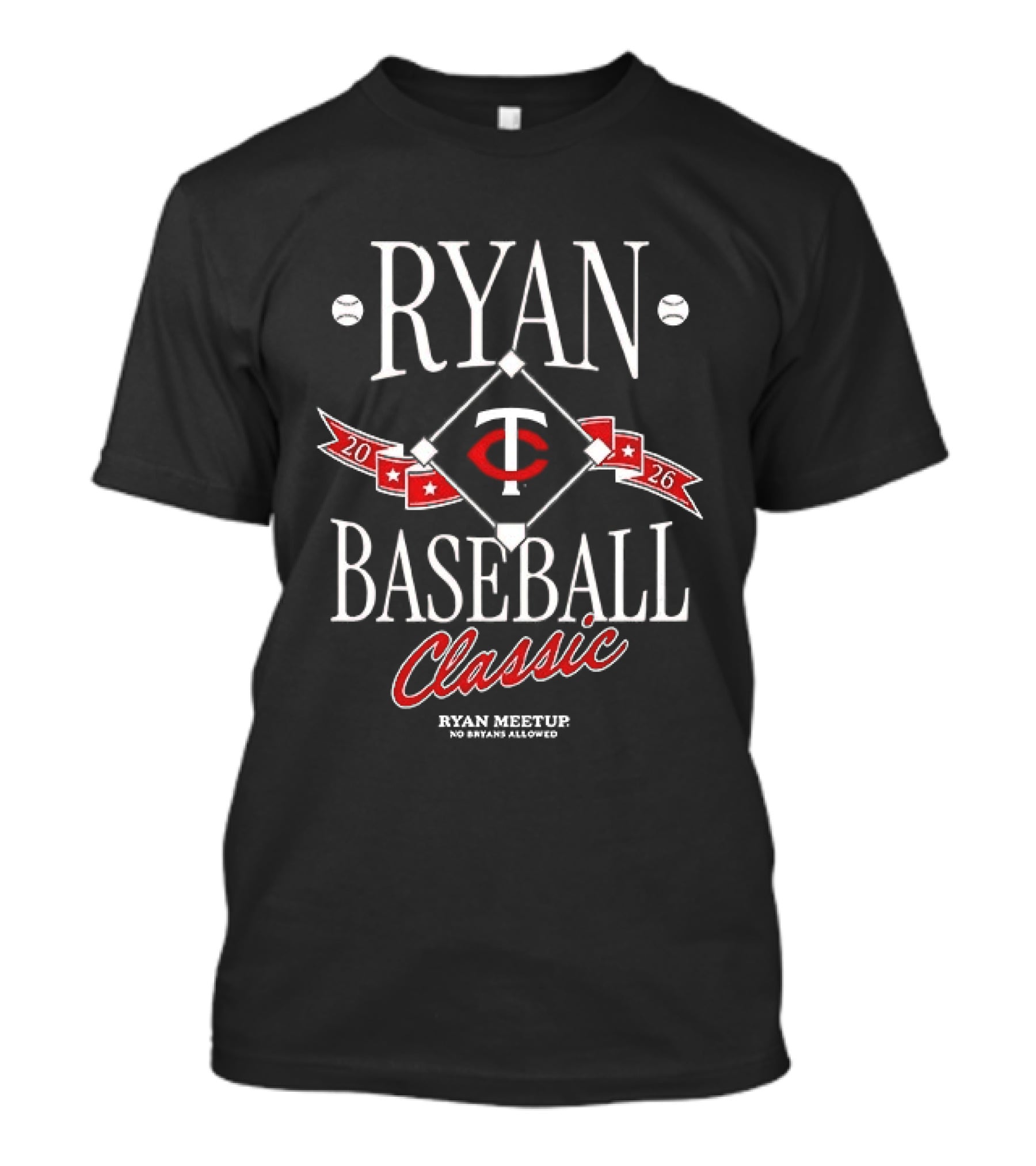 Minnesota Twins 2026 Ryan Baseball T-Shirt