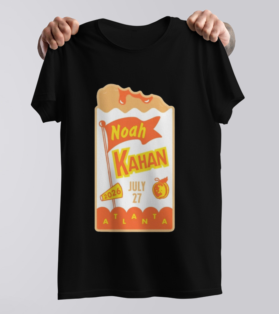 Noah Kahan Atlanta July 27 2026 Event T-Shirt