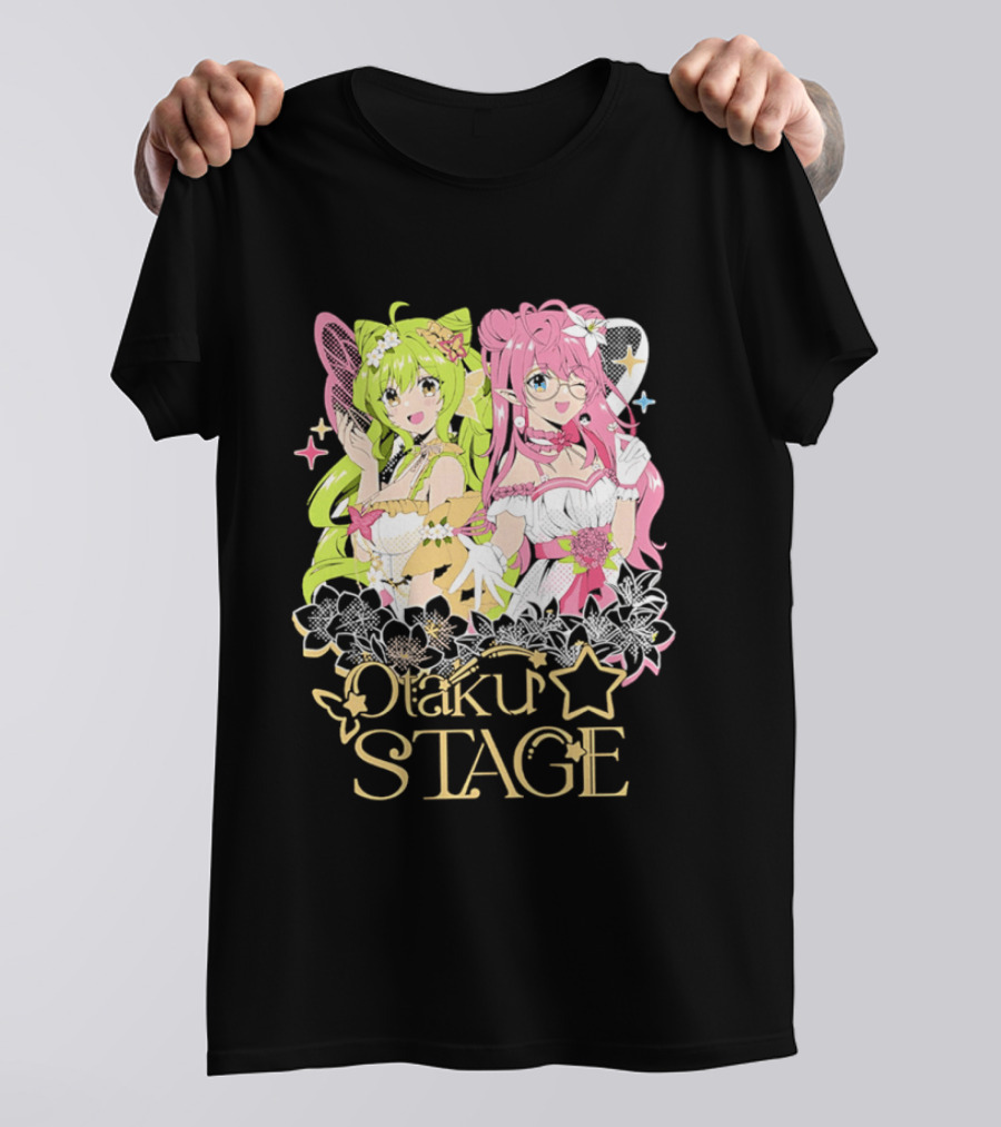 Otaku Stage Inanna Bell Lily Pichu Anime Characters Pastel Aesthetic T-Shirt