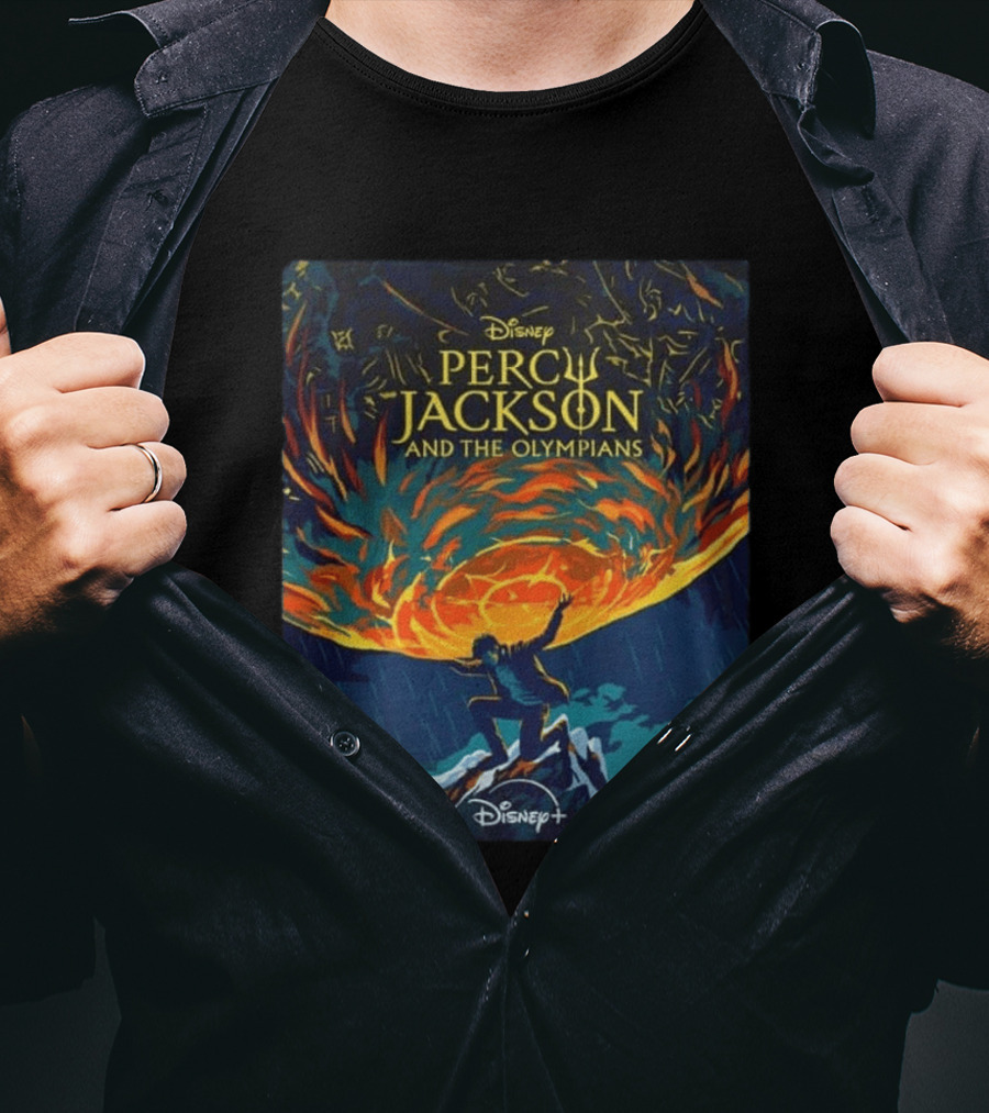 Disney Percy Jackson And The Olympians Season 3 SDCC Exclusive Premiere November 20 2026 Disney Plus T-Shirt