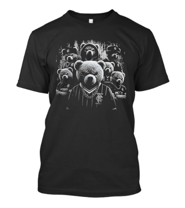 Rangers Gangster Teddy Bears Football Team T-Shirt