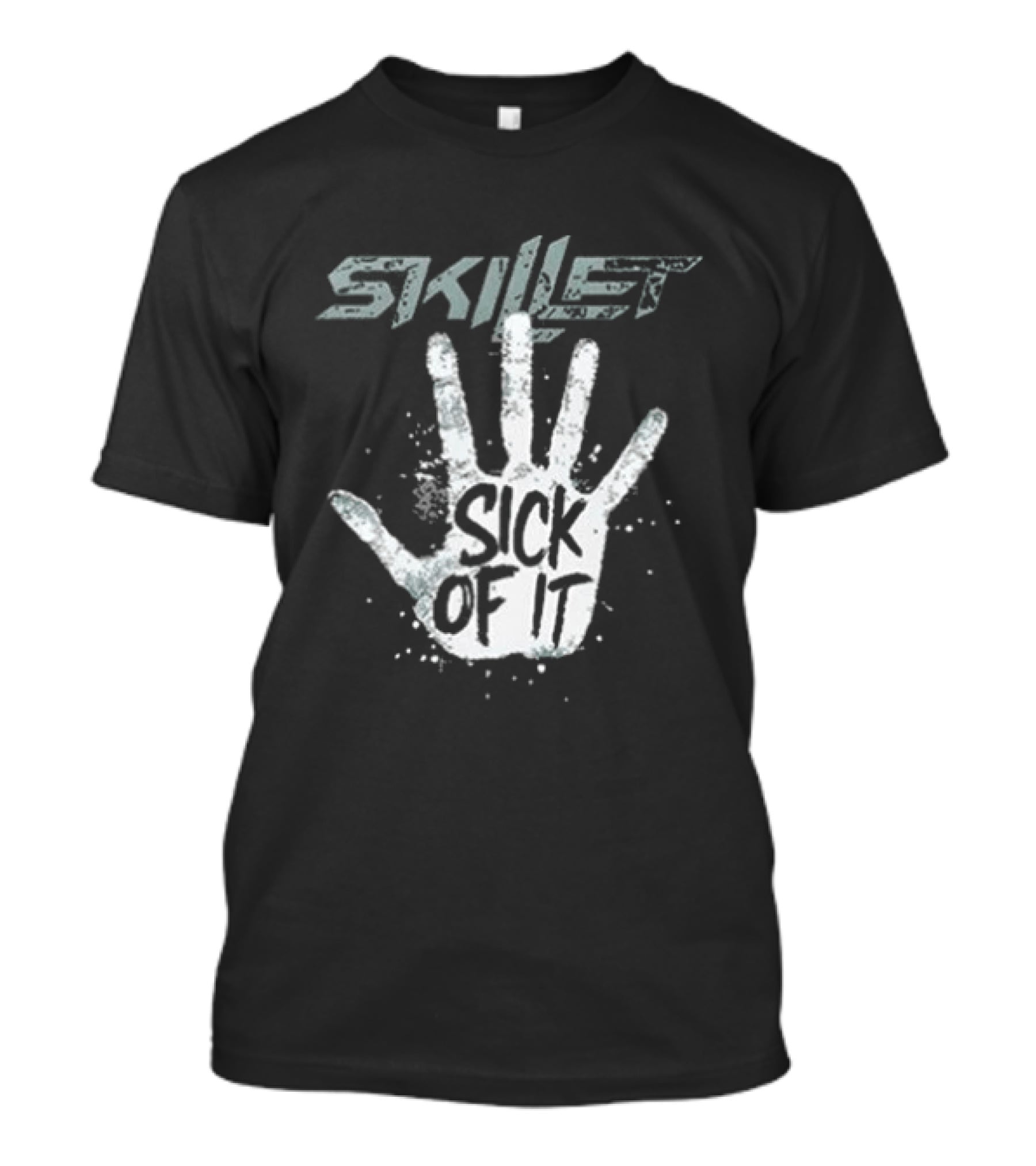 Skillet Sick Of It Comatose 20 Years Still Screaming Tour 2026 Handprint T-Shirt