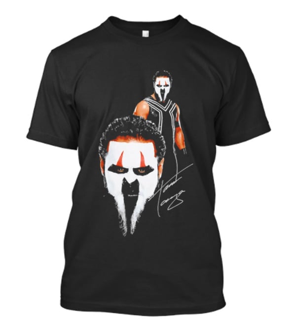 Tama Tonga Face Paint Mask Wrestler Signature T-Shirt