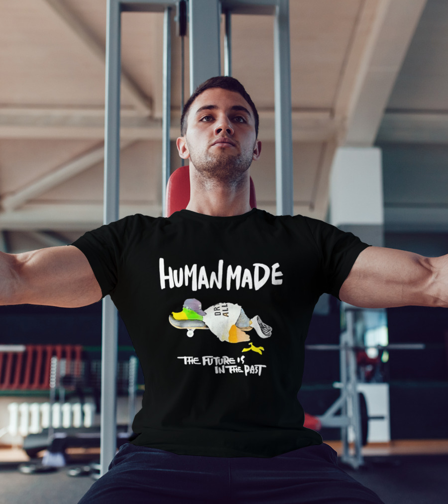 Human Made The Future Is In The Past Duck Skateboard T-Shirt