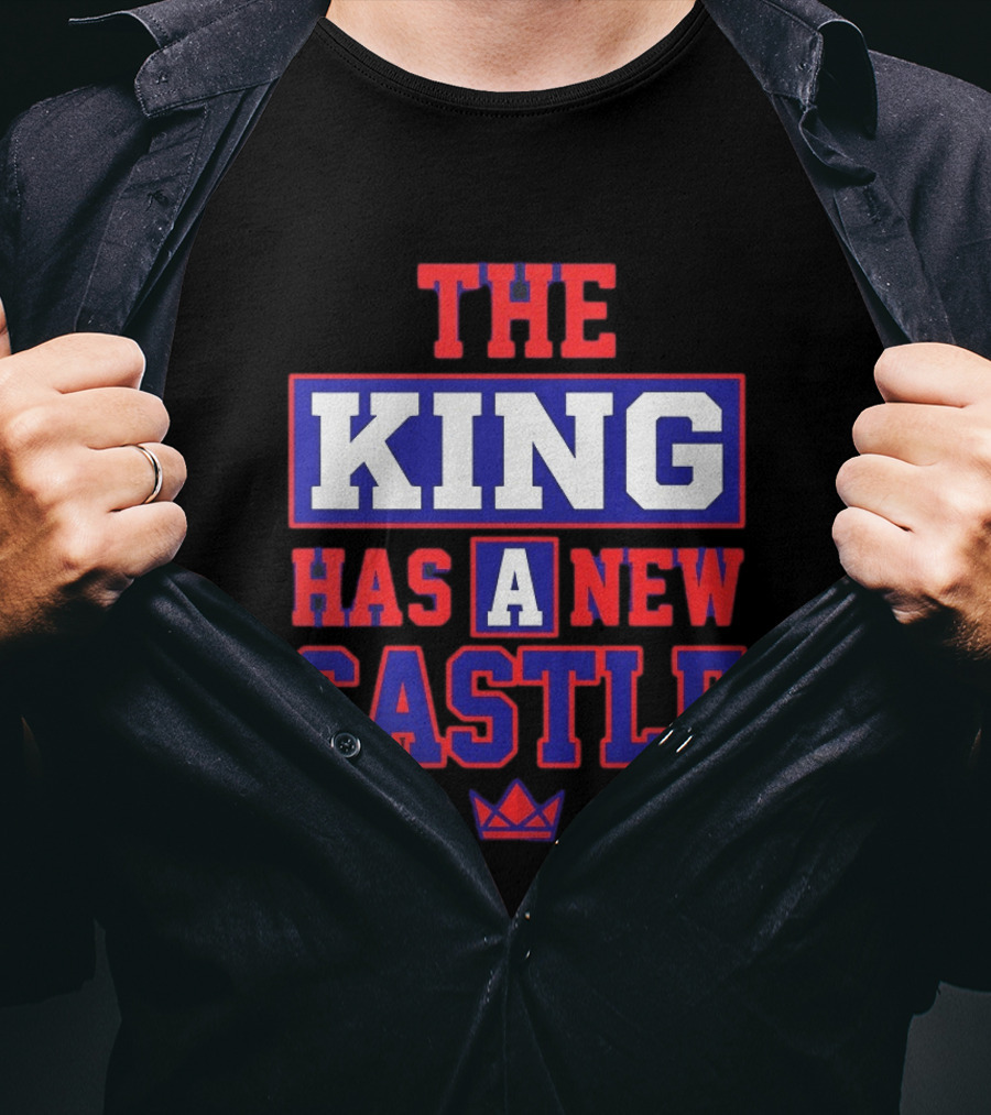 The King Has A New Castle LeBron James Philadelphia 76ers NBA 2026 T-Shirt