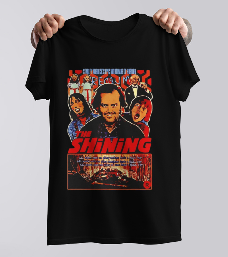 The Shining Stanley Kubrick Epic Nightmare Of Horror REDRUM T-Shirt