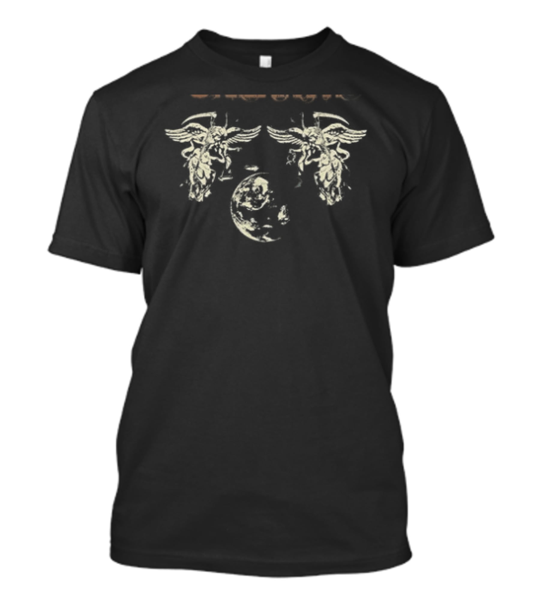 Unearth Spring Tour 2025 Dates Angelic Figures Embellishment T-Shirt
