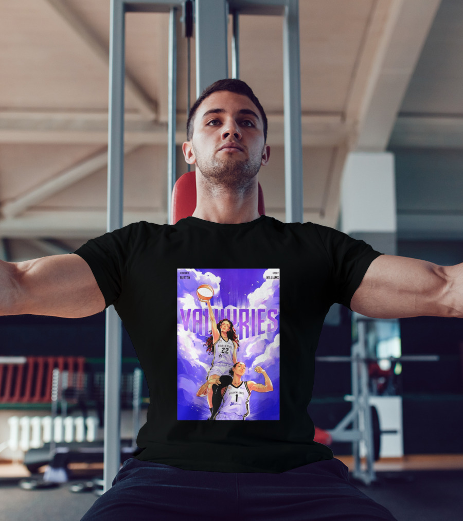 Veronica Burton Gabby Williams Golden State Valkyries Basketball Future T-Shirt