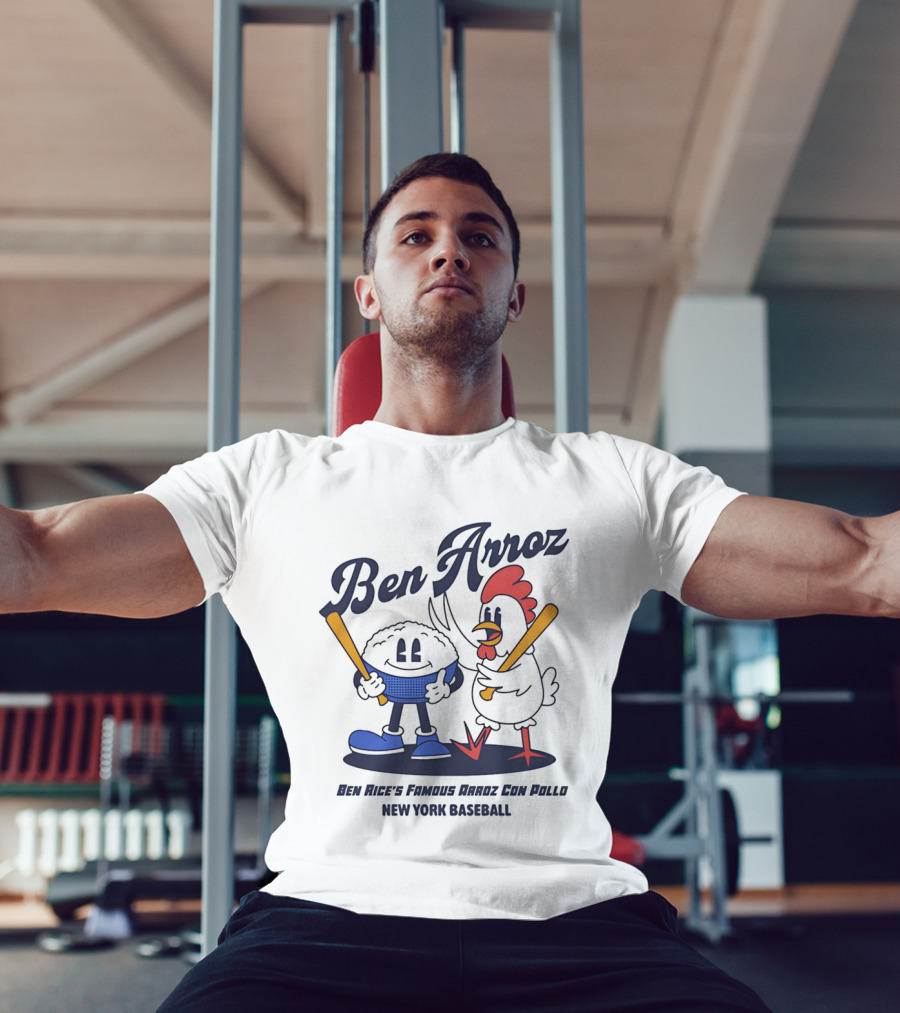 Ben Arroz New York Baseball Arroz Con Pollo Players T-Shirt