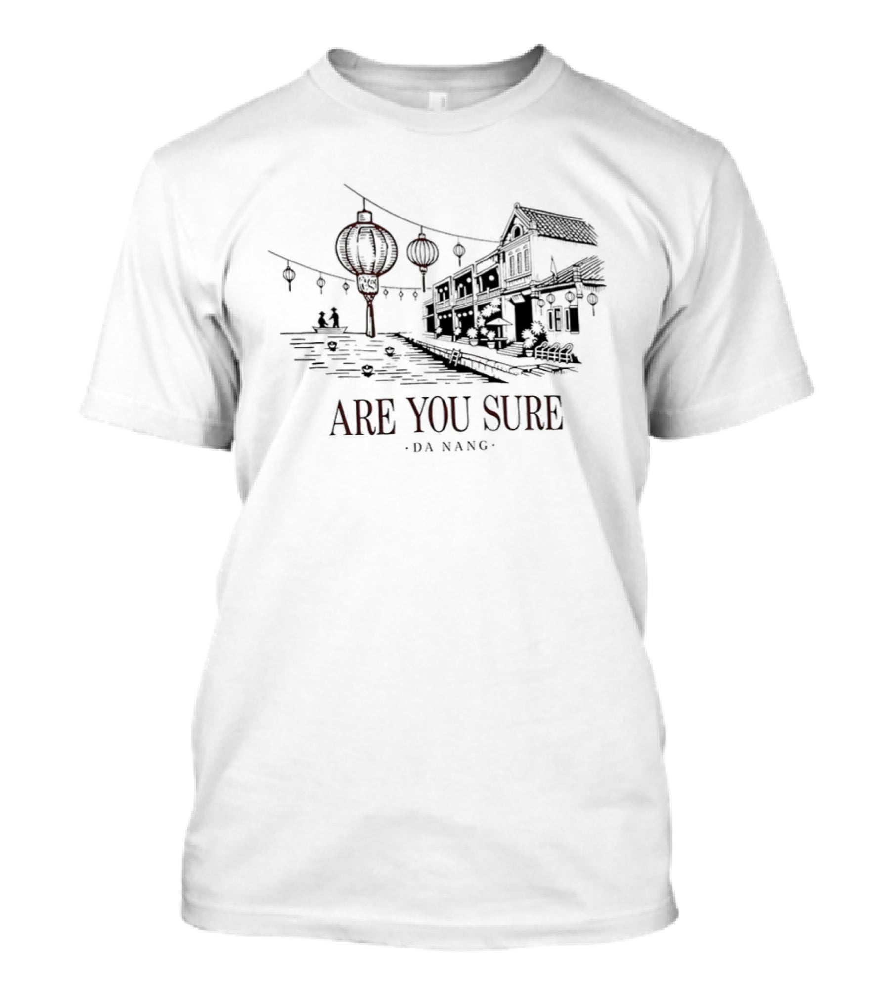 Are You Sure BTS Jimin X Jung Kook Lantern Scene T-Shirt