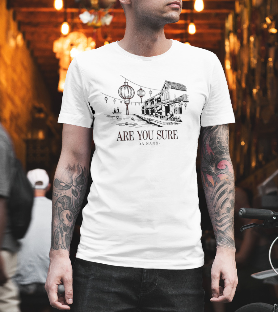 Are You Sure BTS Jimin X Jung Kook Lantern Scene T-Shirt