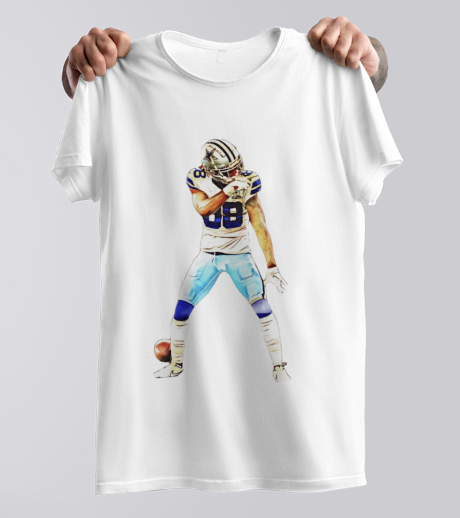Dallas Cowboys CeeDee Lamb Number 88 Celebration T-Shirt