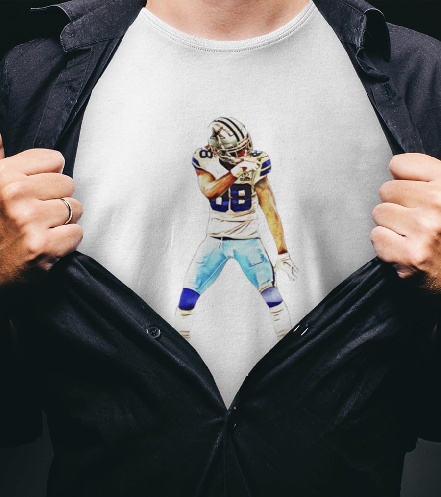 Dallas Cowboys CeeDee Lamb Number 88 Celebration T-Shirt