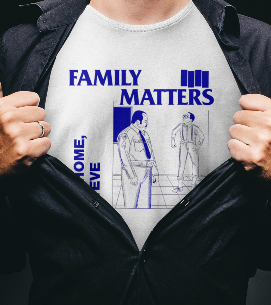 Family Matters Go Home Steve TV Show Humor Scene T-Shirt