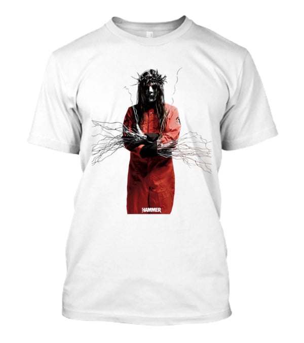 Hammer Joey Jordison Slipknot Red Jumpsuit Roots T-Shirt
