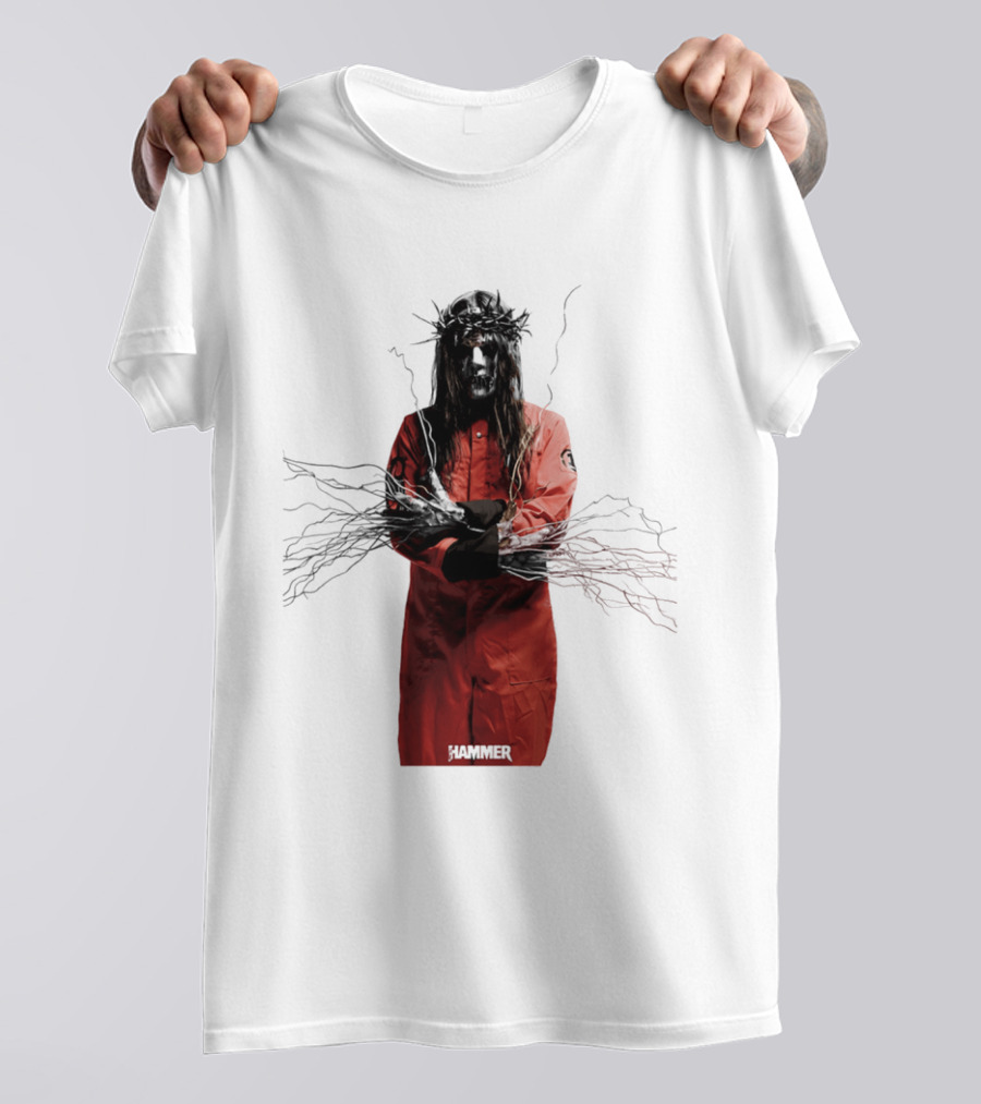 Hammer Joey Jordison Slipknot Red Jumpsuit Roots T-Shirt