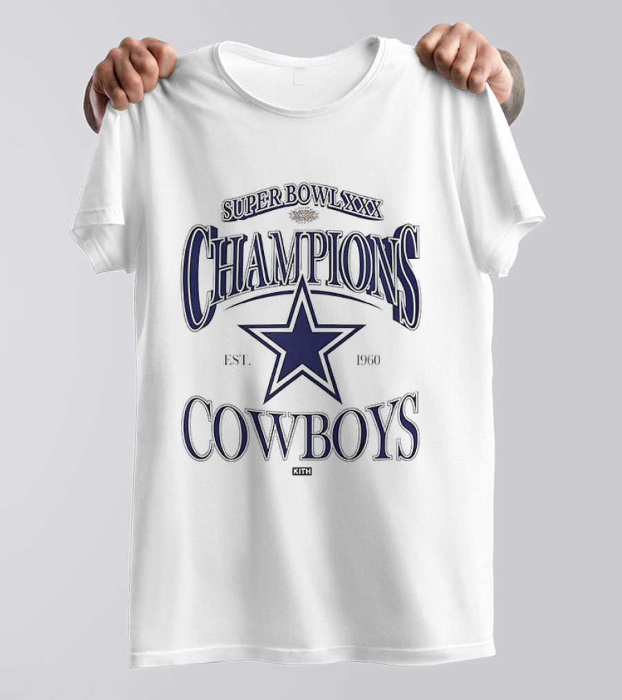 Kith X Cowboys Super Bowl Champions Est 1960 T-Shirt