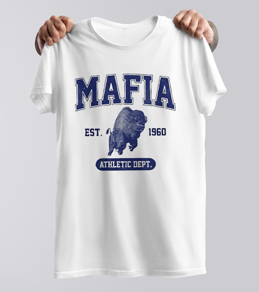 Mafia Buffalo Athletic Dept EST 1960 Sports Team T-Shirt
