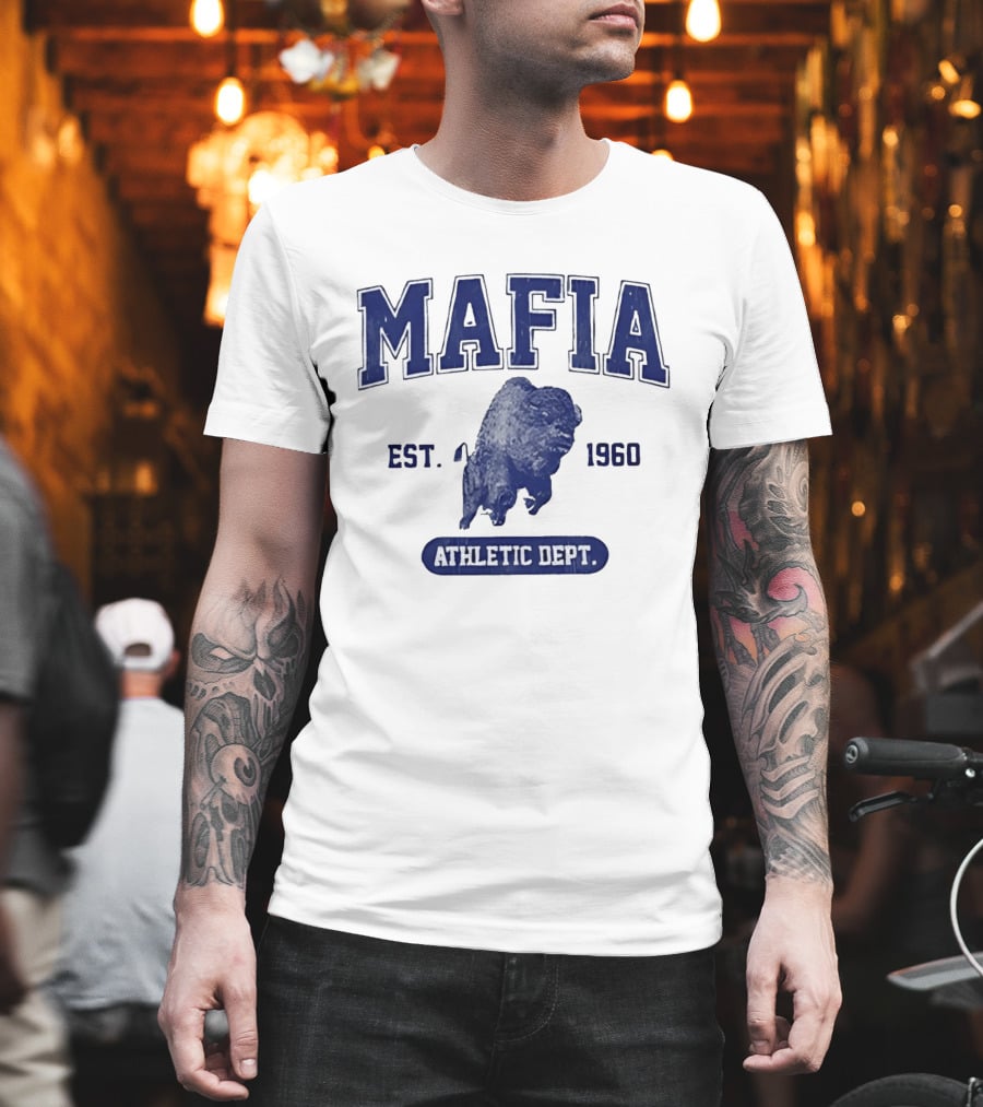 Mafia Buffalo Athletic Dept EST 1960 Sports Team T-Shirt