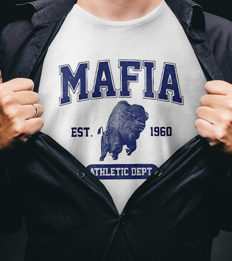 Mafia Buffalo Athletic Dept EST 1960 Sports Team T-Shirt