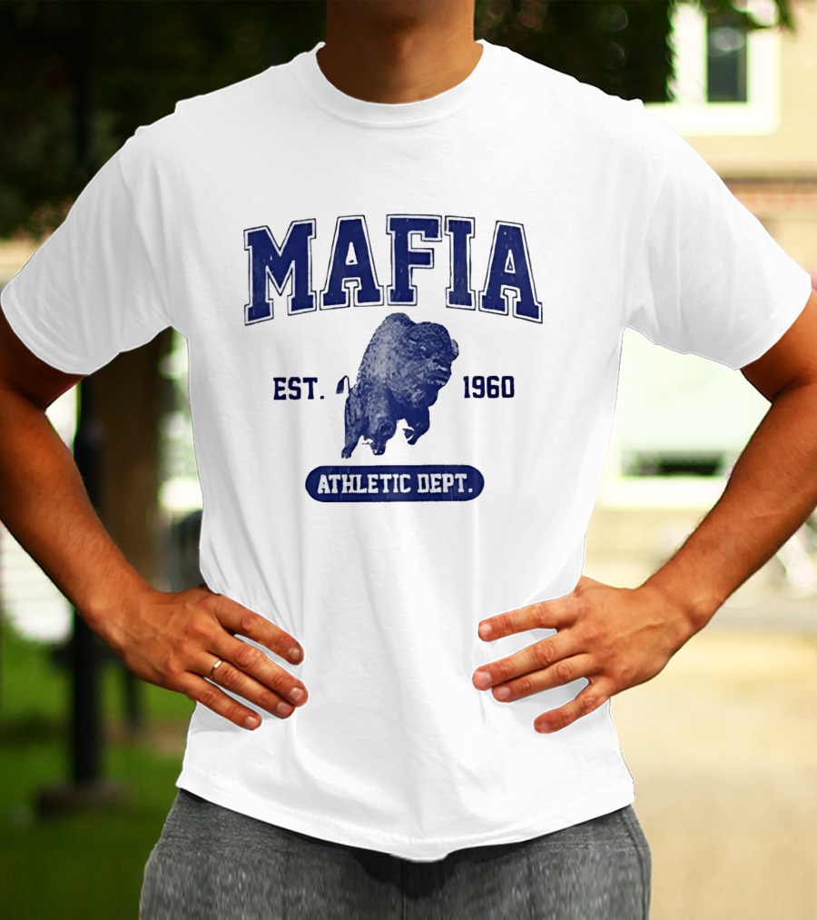 Mafia Buffalo Athletic Dept EST 1960 Sports Team T-Shirt