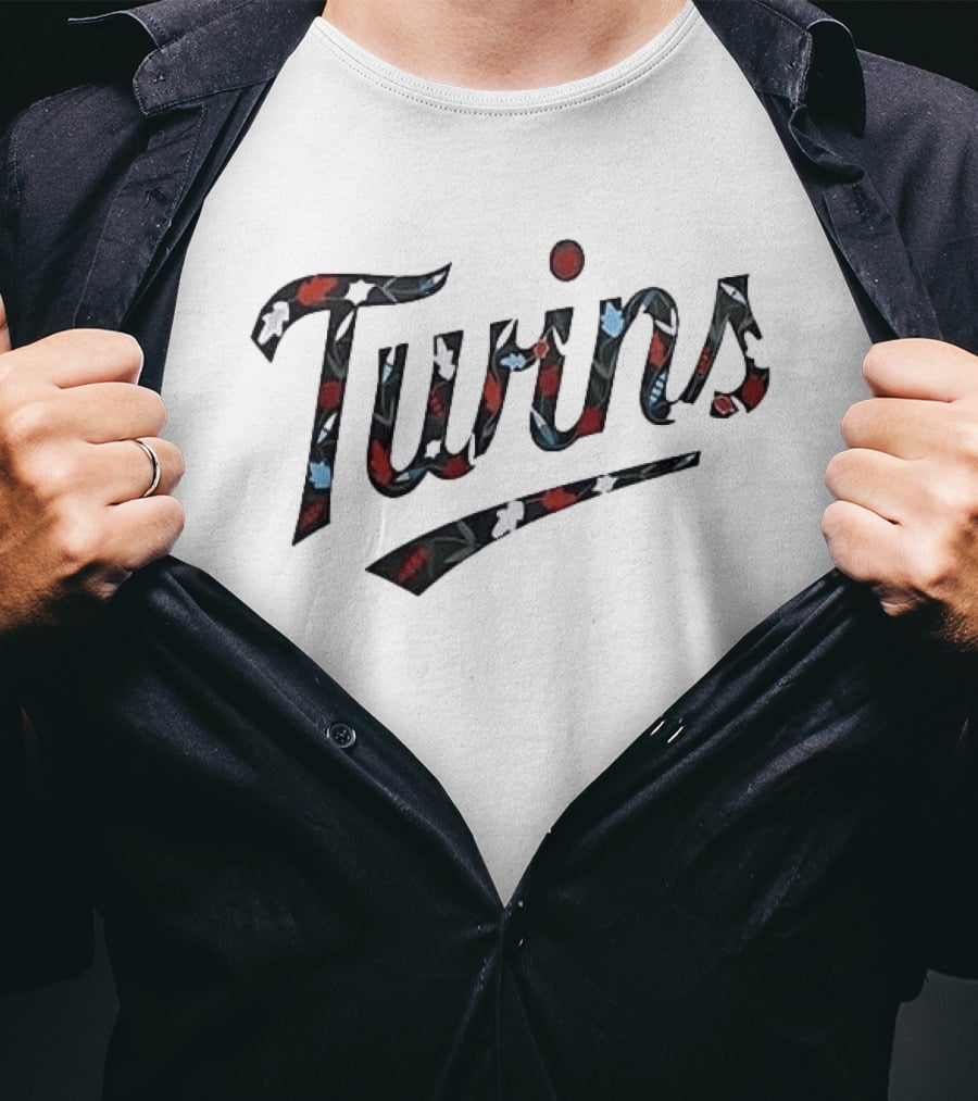 Minnesota Twins Native American Heritage Night 2026 Floral T-Shirt