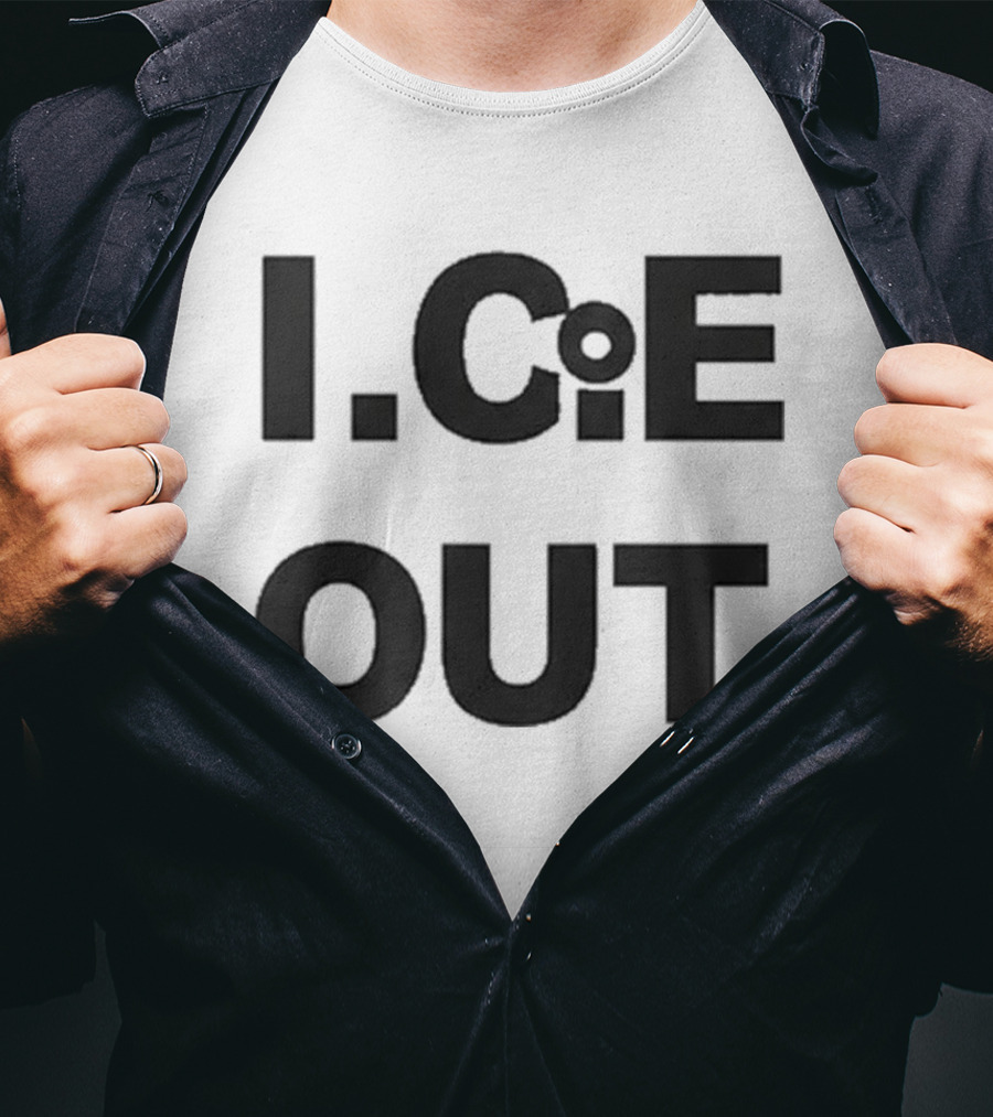 N3on Ryan Garcia I.C.E Out No One Is Illegal On Stolen Land T-Shirt