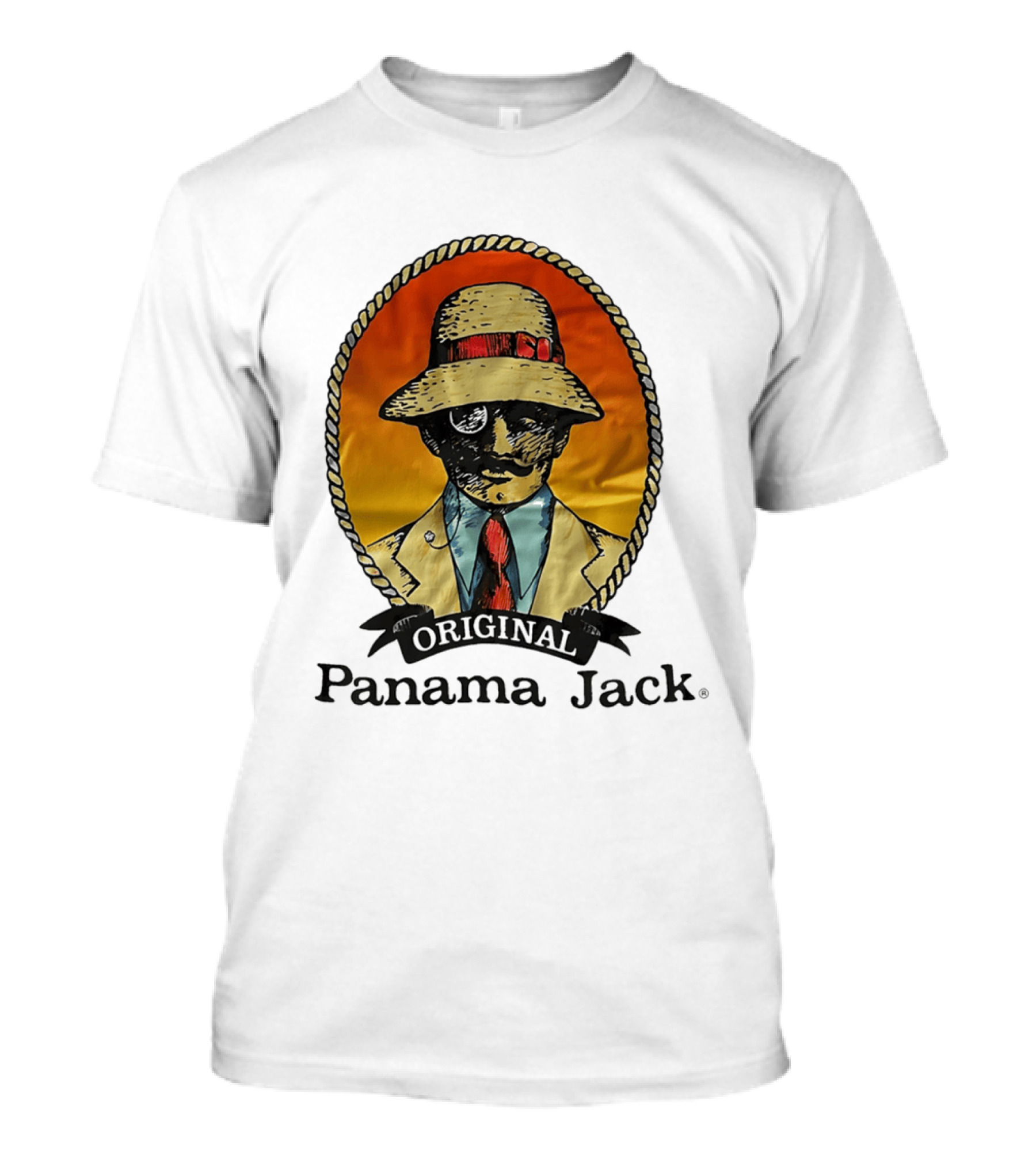 Original Panama Jack Man With Hat And Monocle T-Shirt