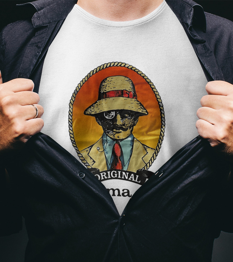 Original Panama Jack Man With Hat And Monocle T-Shirt