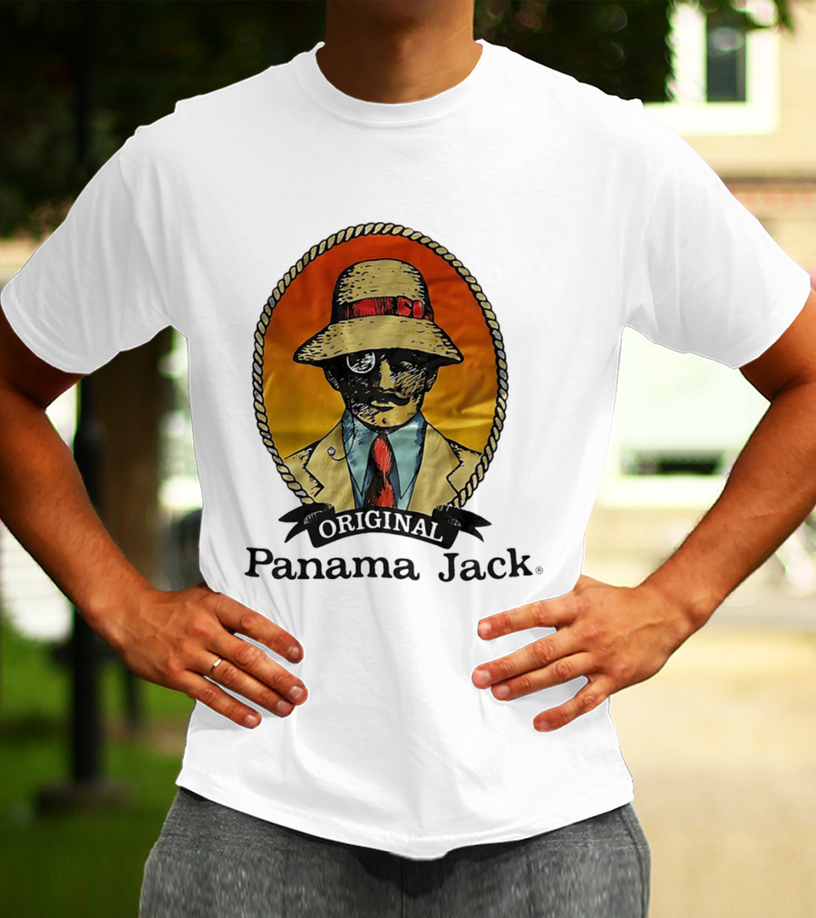 Original Panama Jack Man With Hat And Monocle T-Shirt