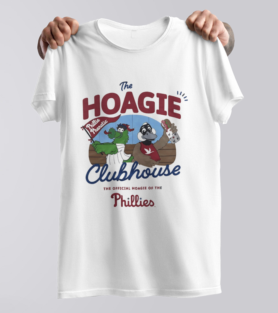 The Hoagie Clubhouse Phillie Phanatic Official Hoagie Of The Phillies T-Shirt