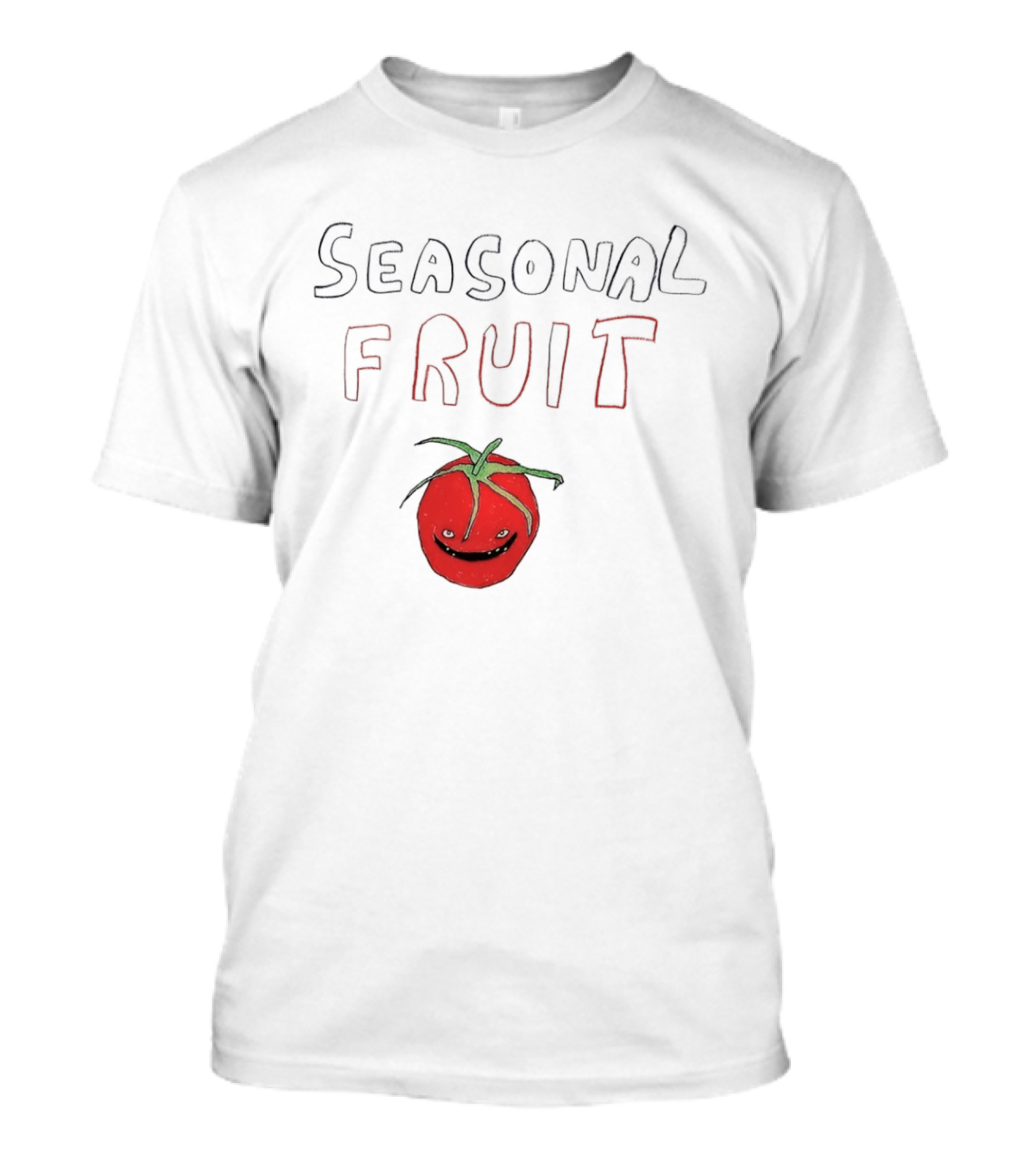 Seasonal Fruit Tomato With Painted Face T-Shirt
