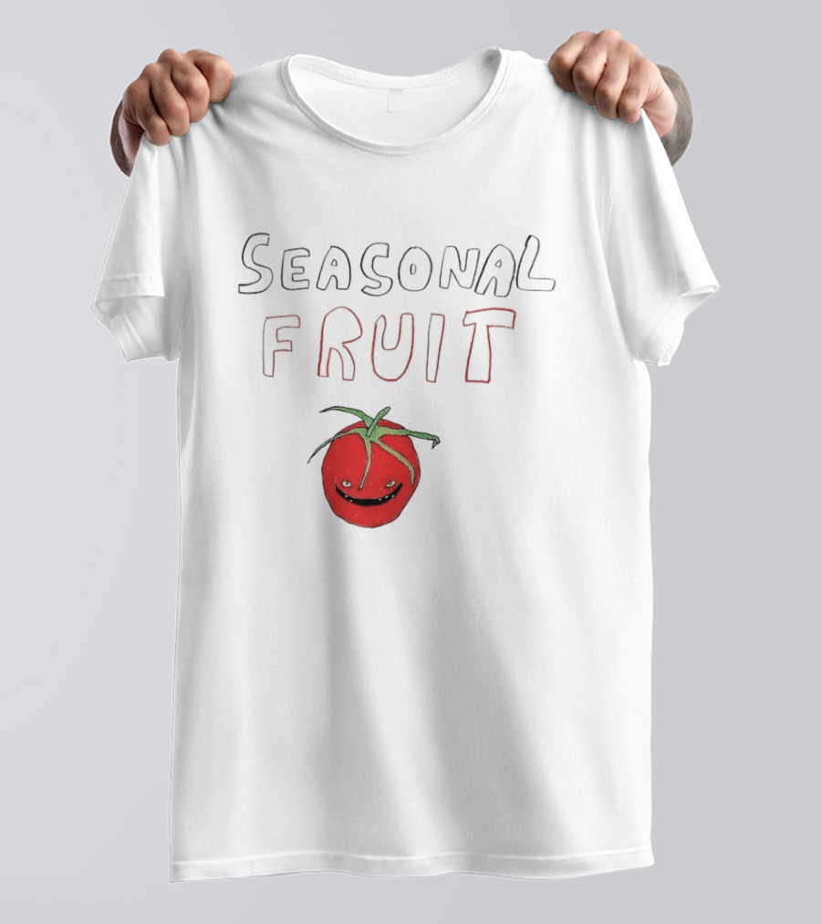 Seasonal Fruit Tomato With Painted Face T-Shirt