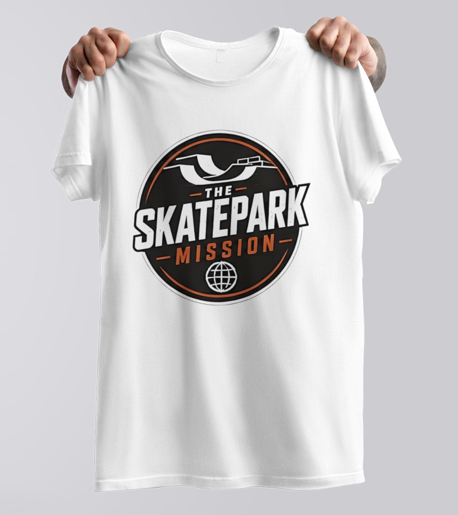 The Skatepark Mission Adventure With Ramp And Globe T-Shirt