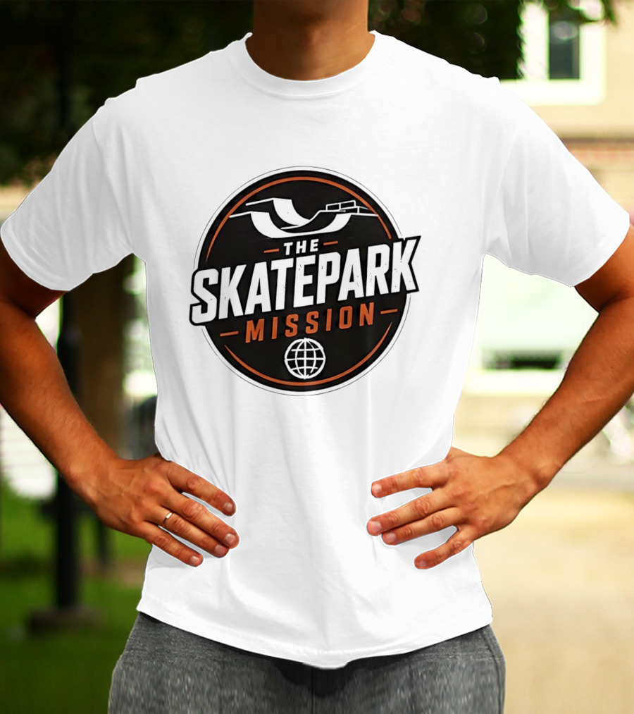 The Skatepark Mission Adventure With Ramp And Globe T-Shirt