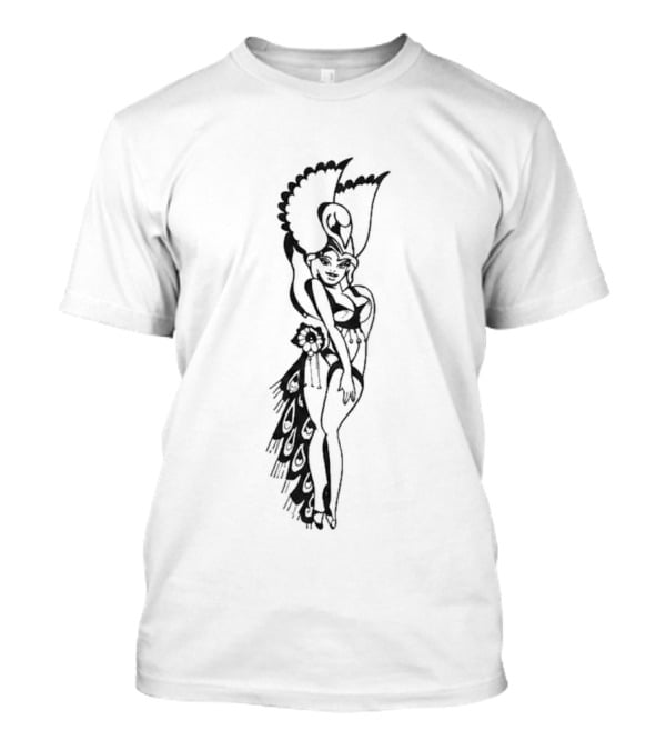 Slayyyter Worst Girl In The World Tour Rooster Warrior Sketch T-Shirt