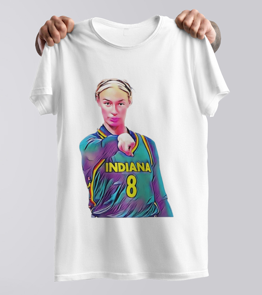 Sophie Cunningham Indiana Number 8 Indiana Fever Basketball Meme T-Shirt