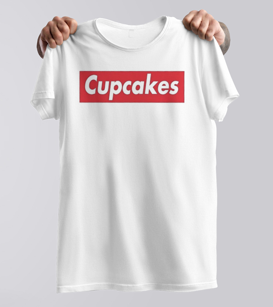 Treat Yourself To Delicious Cupcakes Red Box T-Shirt
