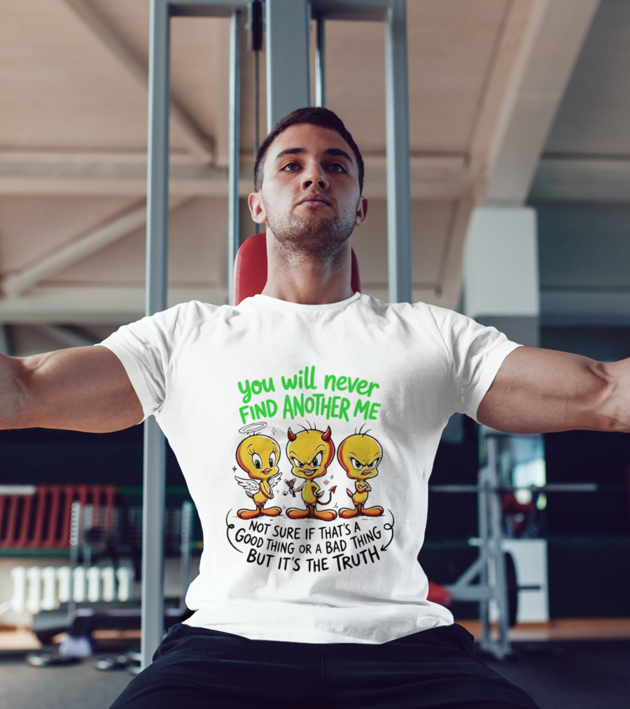 Tweety Bird You Will Never Find Another Me Good Or Bad Truth T-Shirt