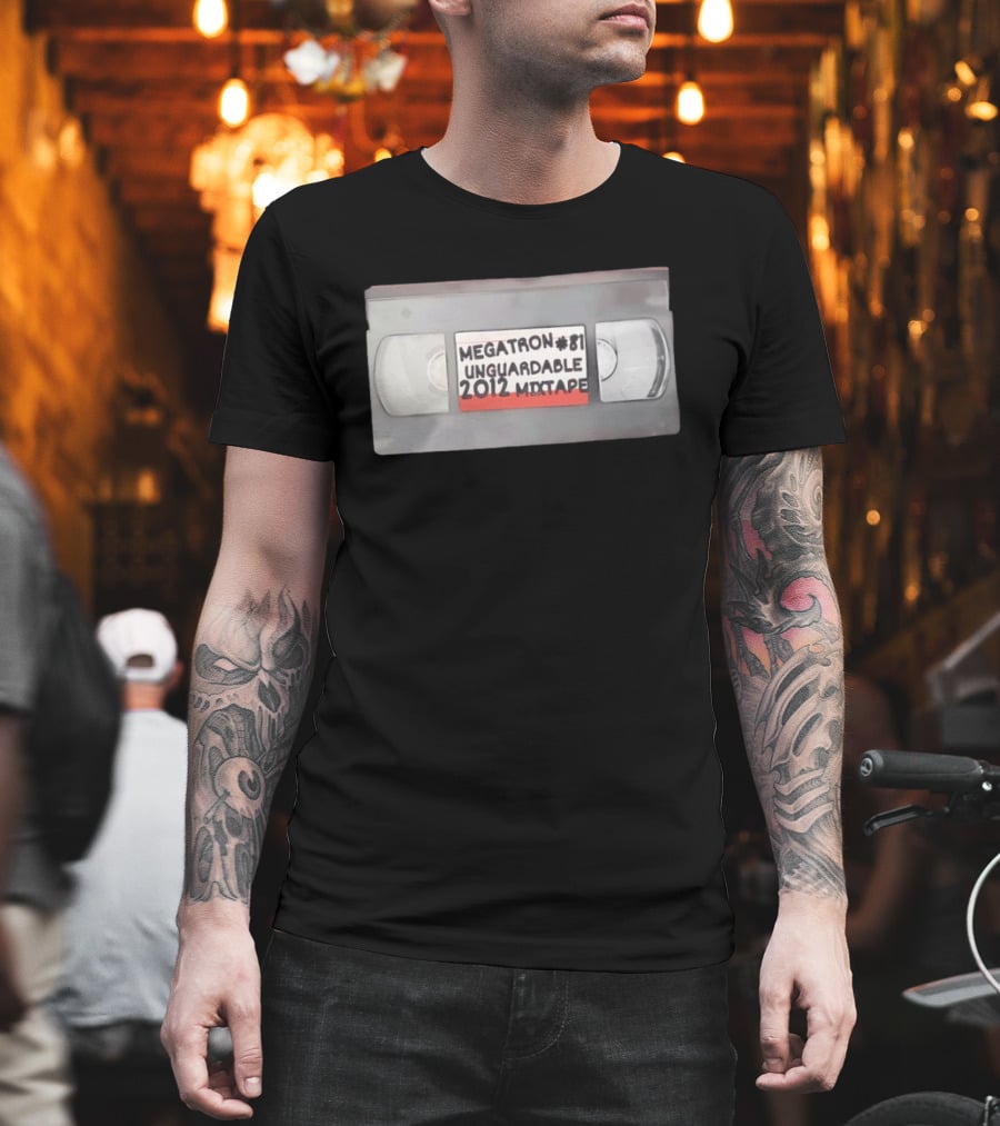 Megatron 81 Unguardable 2012 Mixtape VHS T-Shirt