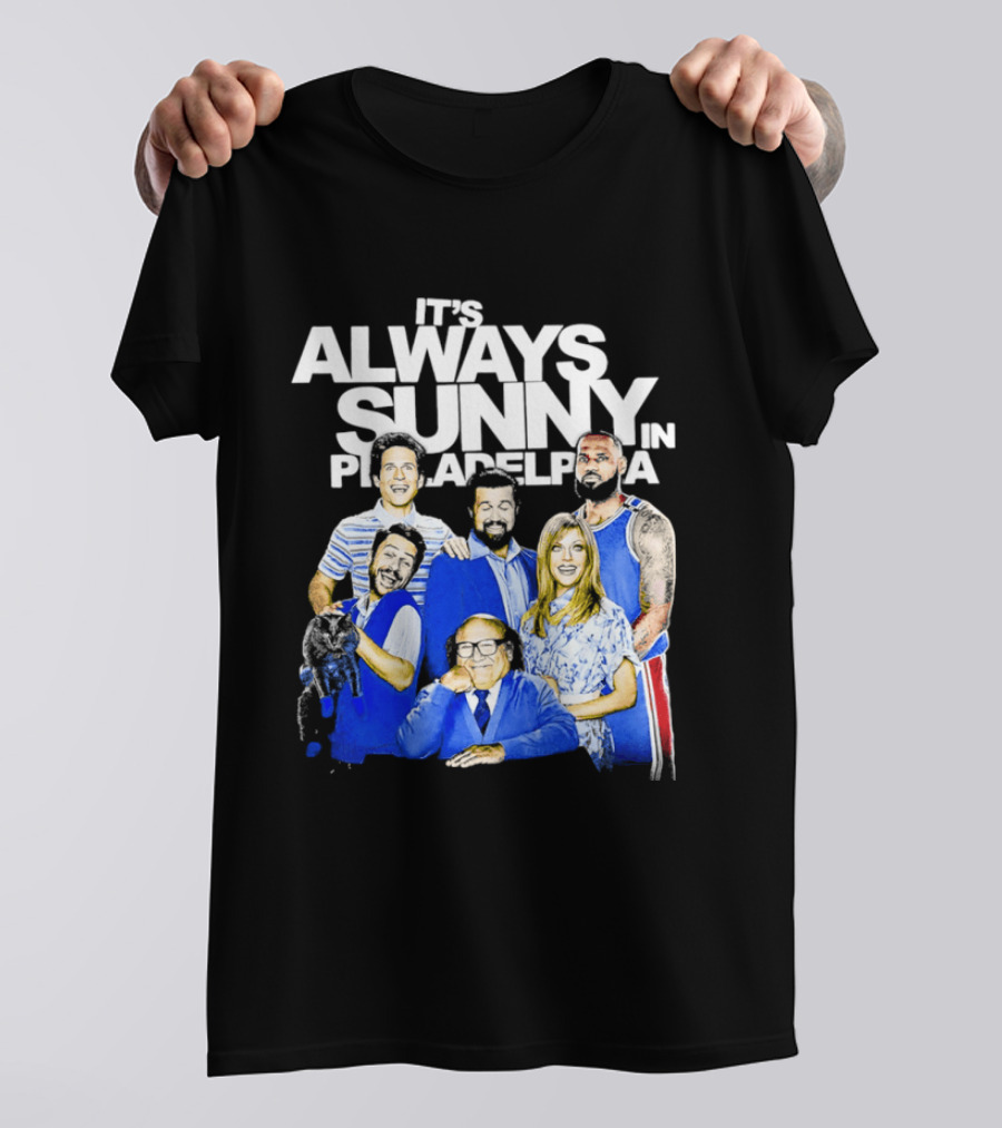It's Always Sunny In Philadelphia Lebron James Kitten Mittens T-Shirt