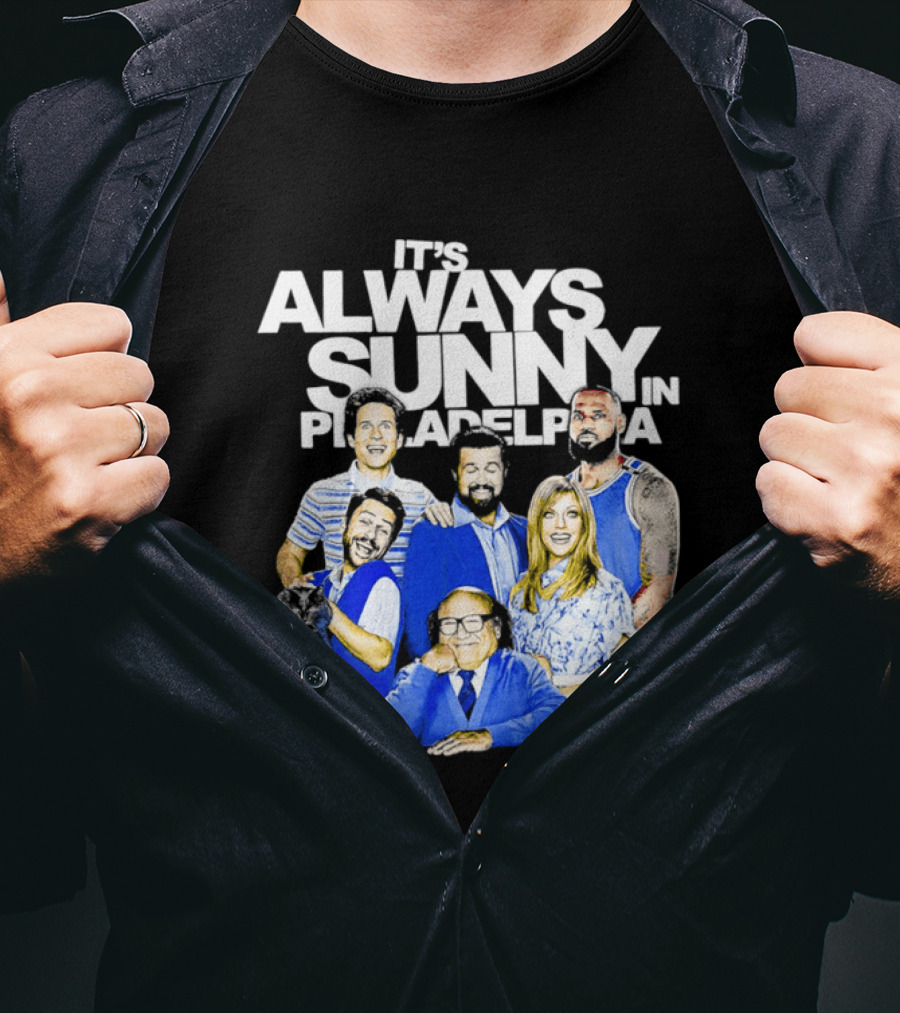 It's Always Sunny In Philadelphia Lebron James Kitten Mittens T-Shirt