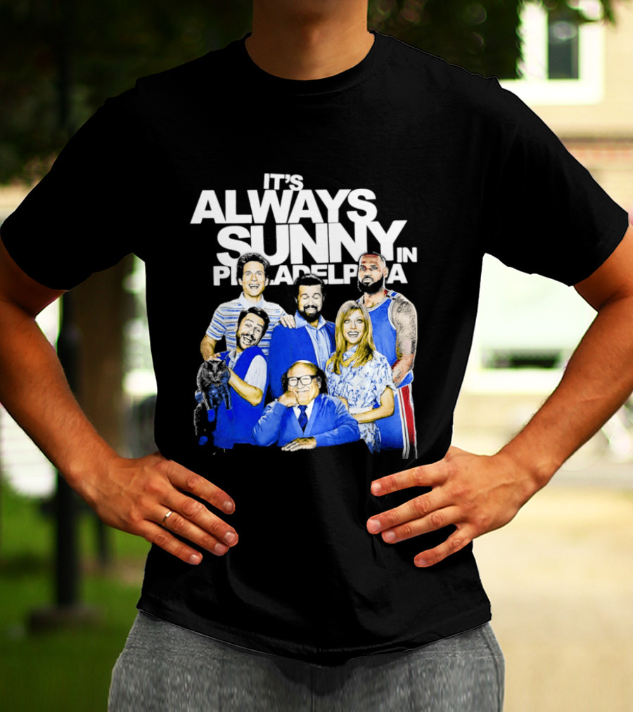 It's Always Sunny In Philadelphia Lebron James Kitten Mittens T-Shirt