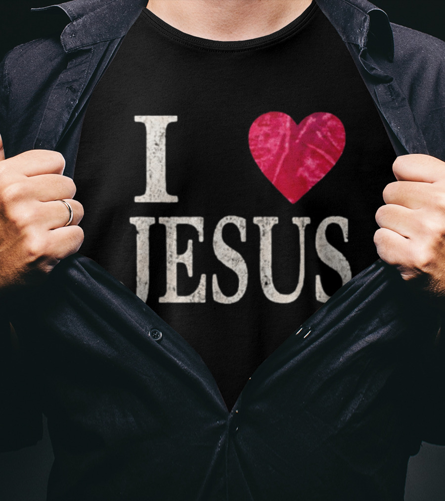 Jessie Bates III I Heart Jesus T-Shirt
