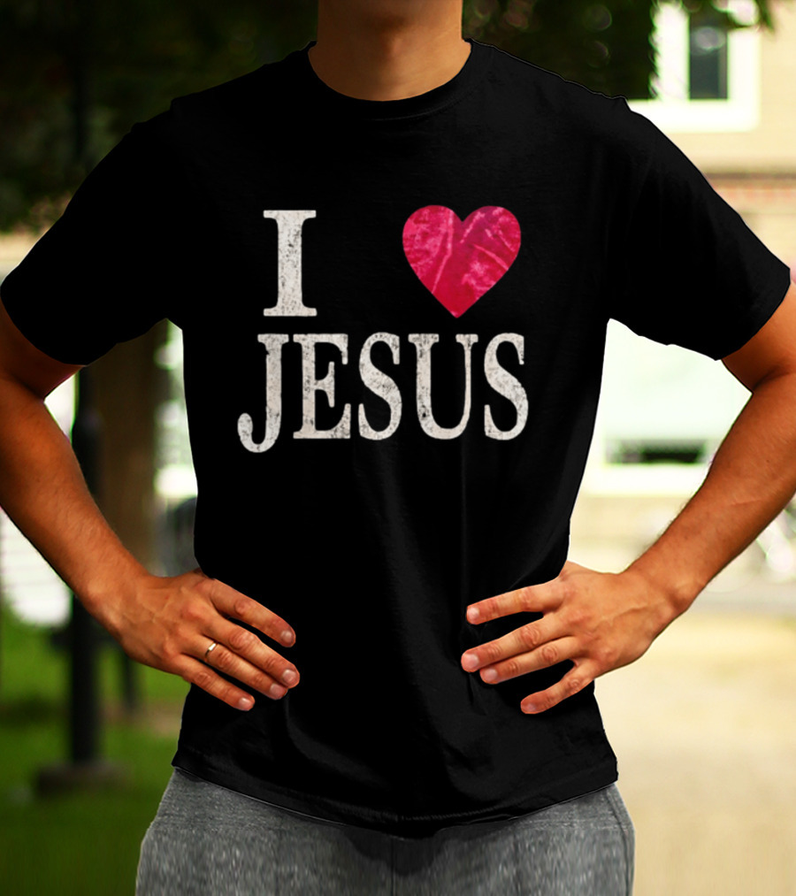 Jessie Bates III I Heart Jesus T-Shirt