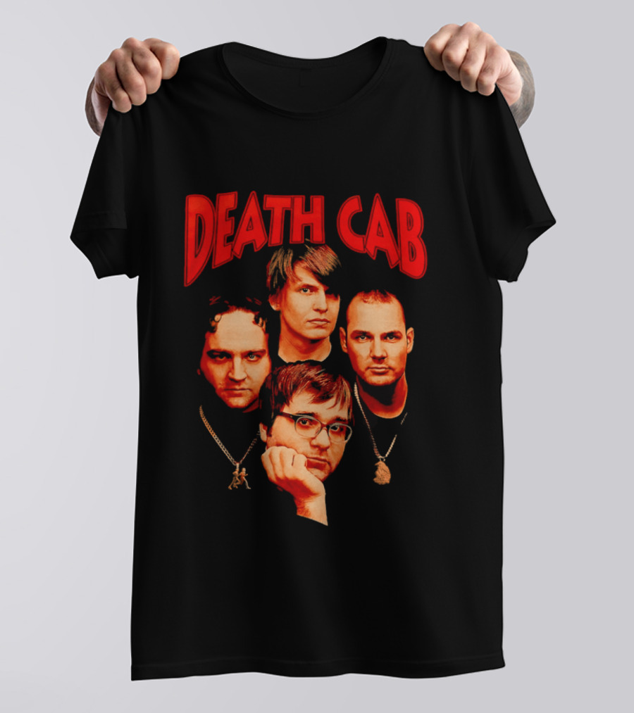 Death Cab For Cutie Band Members T-Shirt