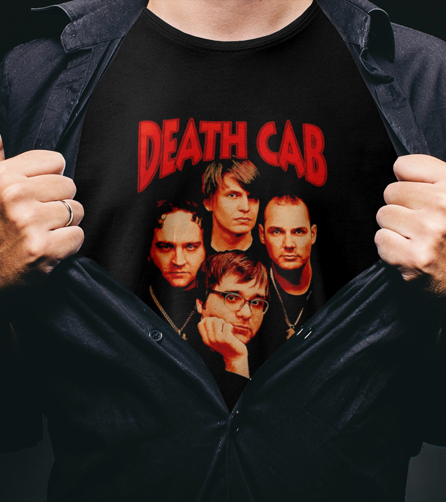 Death Cab For Cutie Band Members T-Shirt