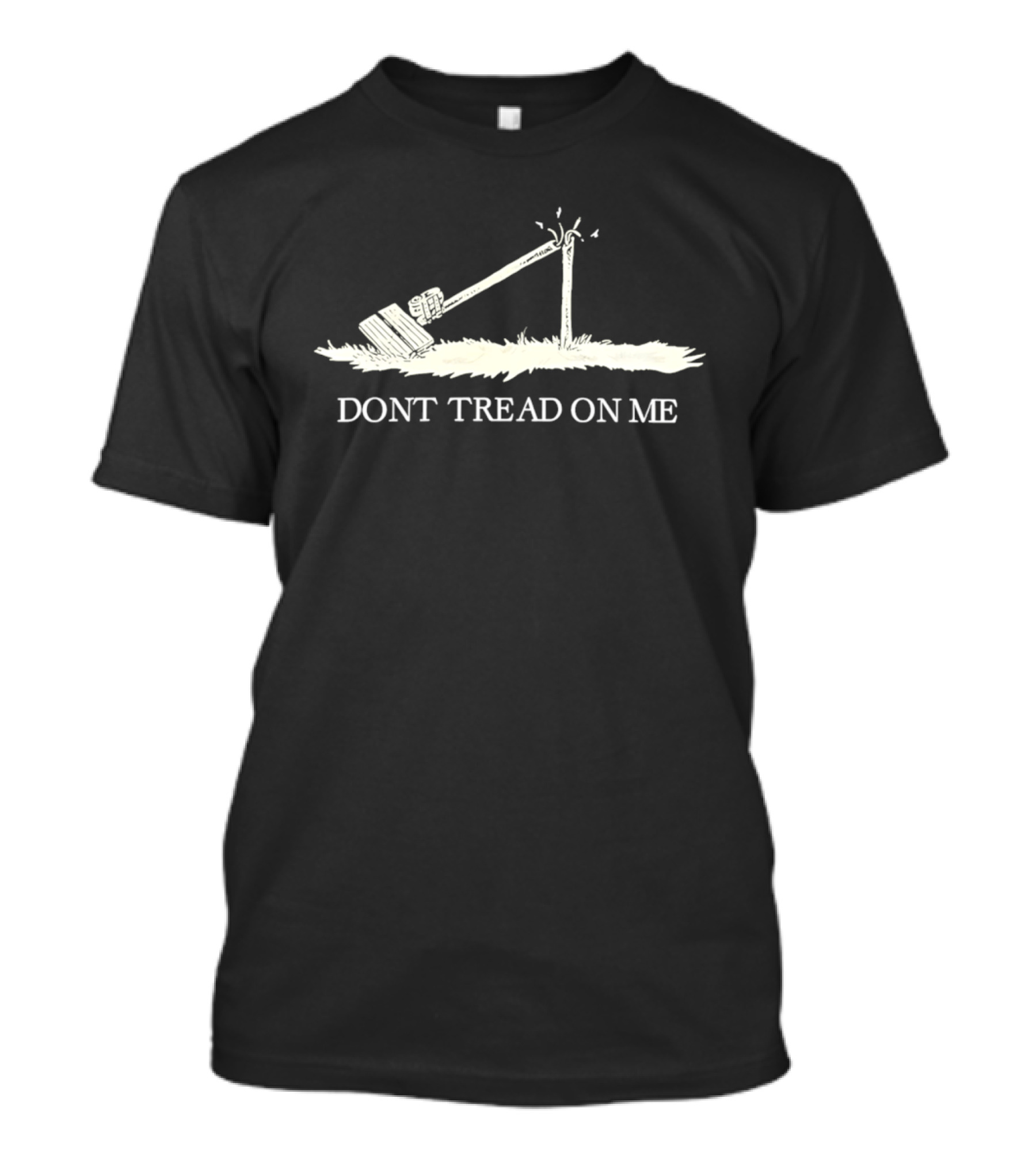 Dont Tread On Me Saw Cutting Cable Line T-Shirt